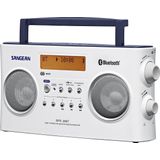Sangean-DPR-26BT -Draagbare Radio met Bluetooth en DAB+ - Wit