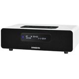 Sangean - SDDR36BTW - DAB/FM-Radio - Wit - Compact