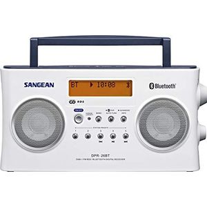 Sangean DPR 26 BT radio/MP3-wekkerradio