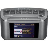 Sangean RCR-11 WF Internetradio DAB+, VHF (FM), Internet AUX, DLNA, USB, Internetradio Grijs
