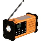 Sangean MMR-88 DAB+/FM Noodradio - Met Zonnepaneel en Dynamo - Geel