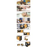 Sangean MMR-88 DAB+/FM Noodradio - Met Zonnepaneel en Dynamo - Geel