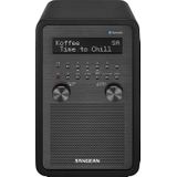 Sangean DDR-60 BT Compacte Radio met FM en DAB - Stereo met Bluetooth