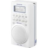 Sangean H-205D BT Waterdichte Douche-radio (Bluetoot - DAB - FM RD - Waterdicht Volgens JIS7) Wit