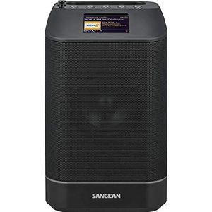 Sangean WFS-58 Draagbare Internetradio - Portable DAB Radio - Zwart