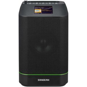 Sangean WFS-58 Draagbare Internetradio - Portable DAB Radio - Zwart