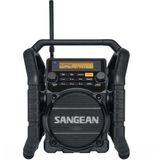 Sangean U-5 DBT Bouwradio - Stootvaste Radio met DAB - F - Au - Bluetooth - Waterdich - Stofdich