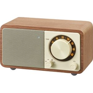 Sangean - WR-7 Mini Radio - Hout - Bluetooth - FM