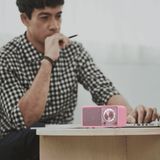 Sangean - Mini WR7 - Radio - Roze - Compact ontwerp