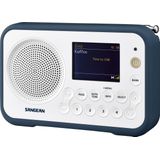 Sangean Traveller 760 - DPR-76 - Draagbare Radio met DAB+/FM en Batterijlader - Inktblauw