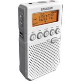 Sangean - DT-800 - Draagbare Radio - Wit - Inclusief Netadapter en Riemclip