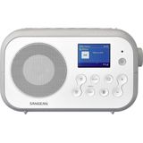 Sangean Traveller 420 - DPR-42BT - Draagbare Radio met DAB+/F - Batterijlader en Bluetooth - Grijs