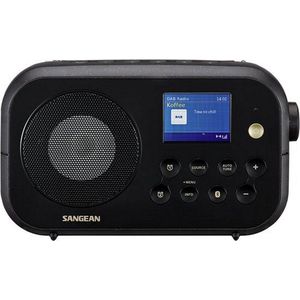 Sangean Traveller 420 - DPR-42BT - Draagbare Radio met DAB+/F - Batterijlader en Bluetooth - Zwart