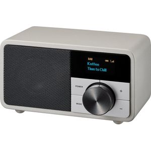 Sangean DDR-7 Tafelradio met DAB+ en FM - Sleep Timer en Bluetooth Functie - Zilver