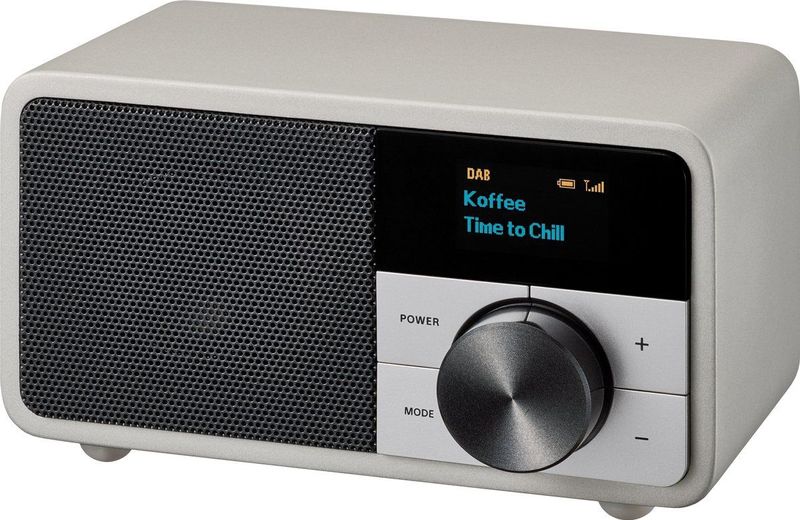 Sangean DDR-7 Tafelradio met DAB+ en FM - Sleep Timer en Bluetooth Functie - Zilver