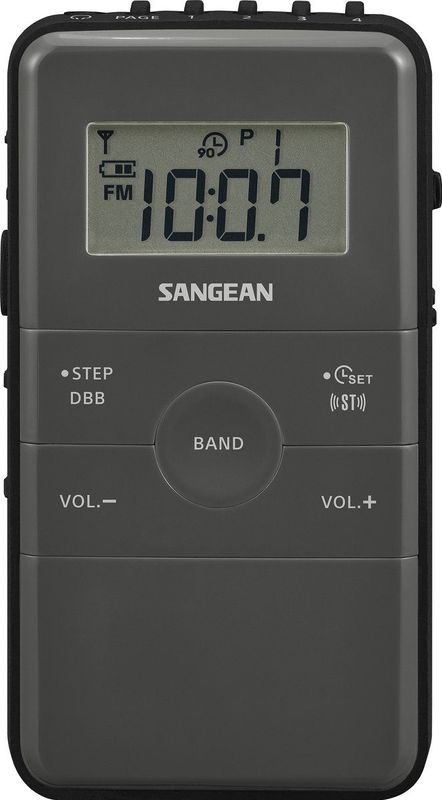 Sangean - DT-140 - Draagbare Radio - Wit/Blauw