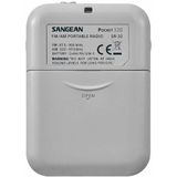 Sangean - SR32W - Radio - Wit - Compact en Gebruiksvriendelijk