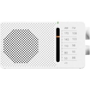Sangean SR-36 - FM Radio - Draagbare Radio met AM en FM - Wit