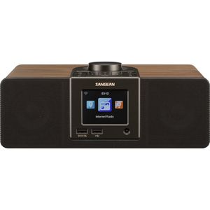 Sangean WFR-32 Internet tafelradio Internet radio, Bluetooth, AUX, USB Incl. afstandsbediening (Internet radio, Bluetooth), Radio, Zwart