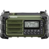Sangean - MMR-99 - Noodradio - Forest Green - Oplaadbaar - Draagbaar