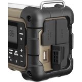 Sangean - MMR-99 - Noodradio - Desert Tan - Oplaadbaar met Zonnepaneel en Dynamo