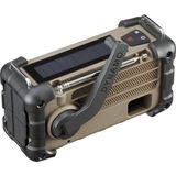 Sangean - MMR-99 - Noodradio - Desert Tan - Oplaadbaar met Zonnepaneel en Dynamo