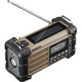 Sangean - MMR-99 - Noodradio - Desert Tan - Oplaadbaar met Zonnepaneel en Dynamo