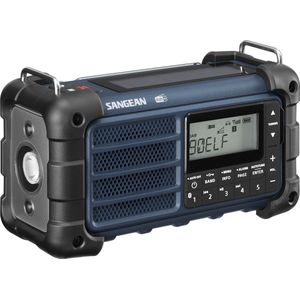 Sangean MMR-99 DAB+ en FM Noodradio met Bluetoot - Blauw