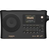 Sangean WFR-28BT Internet radio met Spotify, Bluetooth, DAB+ en FM, zwart