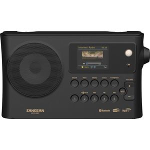 Sangean WFR-28BT - Bluetooth - Internetradio - FM/AM radio - Zwart