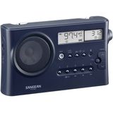 Sangean - PR-D4BT - Radio - Donkerblauw - Draagbaar - Bluetooth