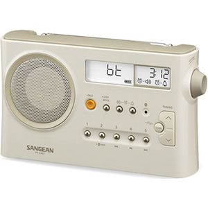 Sangean - PR-D4BT - Tafelradio - Pastelcrème - AM/FM - Bluetooth