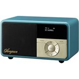 Sangean - DDR-7X - Radio - Groen - DAB+, VHF (FM), AUX, Bluetooth, Oplaadbaar