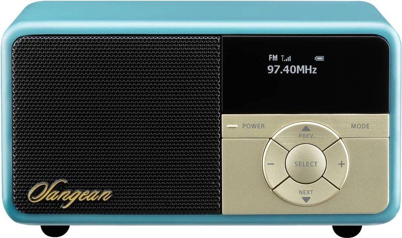 Sangean - DDR-7X - Radio - Groen - DAB+, VHF (FM), AUX, Bluetooth, Oplaadbaar
