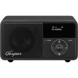 Sangean DDR-7X Radio DAB - VHF (FM) AU - Bluetooth Toetsvergrendelin - Oplaadbaar Zwart