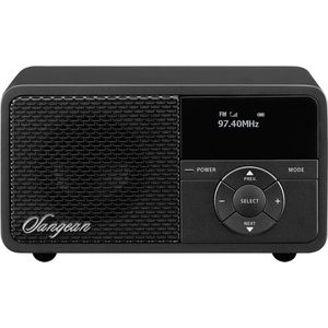 Sangean DDR-7X Radio DAB - VHF (FM) AU - Bluetooth Toetsvergrendelin - Oplaadbaar Zwart