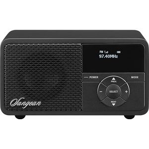 Sangean DDR-7X Radio DAB - VHF (FM) AU - Bluetooth Toetsvergrendelin - Oplaadbaar Zwart
