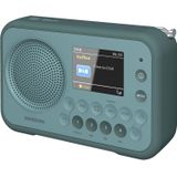 Sangean - DPR-76BT, draagbare radio DAB+/FM/bluetooth, lichtblauw