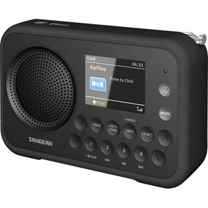 Sangean - DPR-76BT - Draagbare Radio - DAB+/FM/Bluetooth - Grijs