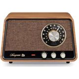 Sangean - WR-101 - Tafelradio - Bruin - Hout - Bluetooth