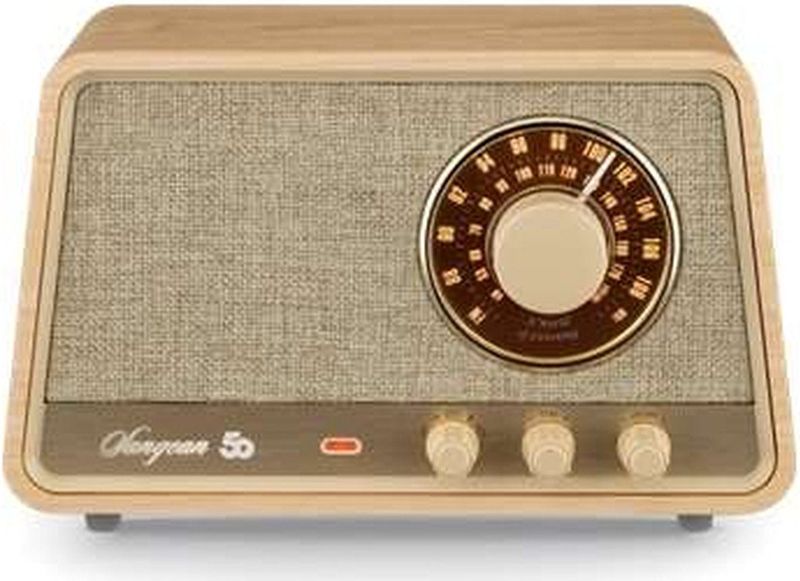 Sangean - WR-101 - Tafelradio - Bruin - Hout - Bluetooth, AUX