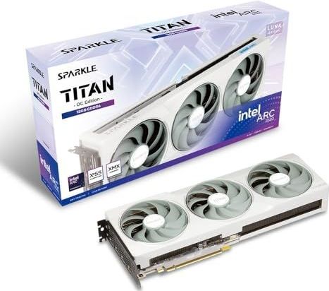 Sparkle - Intel Arc B580 TITAN Luna OC - Videokaart - 12GB - GDDR6 - PCIe 4.0