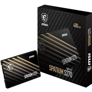Hard Drive MSI Spatium S270 2,5"" 480 GB SSD