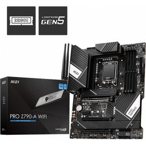 MSI PRO Z790-A WIFI moederbord Intel Z790 LGA 1700 ATX