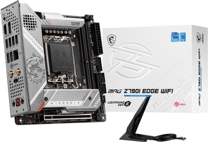 MSI MPG Z790I EDGE WIFI - Moederbord - Mini-ITX - Socket LGA1700 - Intel Z790 - DDR5