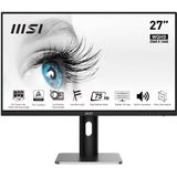MSI Pro MP273QP computer monitor 68,6 cm (27 inch) 2560 x 1440 Pixels Wide Quad HD LED Zwart, Zilver