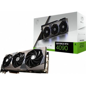 Graphics card MSI GeForce RTX 4090 SUPRIM X 24G NVIDIA NVIDIA GeForce RTX 4090