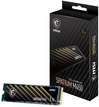MSI SPATIUM M450 M.2 NVMe SSD - 1TB - PCIe 4.0 - 3600MB/s - 3D NAND