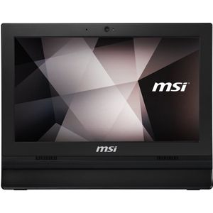 MSI - PRO 16T 10M-228XDE - All-in-One PC - Zwart - 15,6 Inch - 4 GB RAM - 250 GB SSD