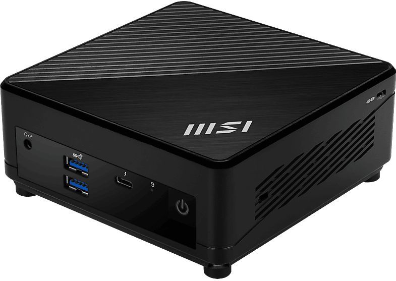 MSI Cubi 12M-003EU Mini PC - Zwart - Intel Core i5 - 8 GB DDR4 - 512 GB SSD